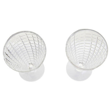 Orsina Torta Tapered Sundae Dishes – Set of 4 Stackable Glassware