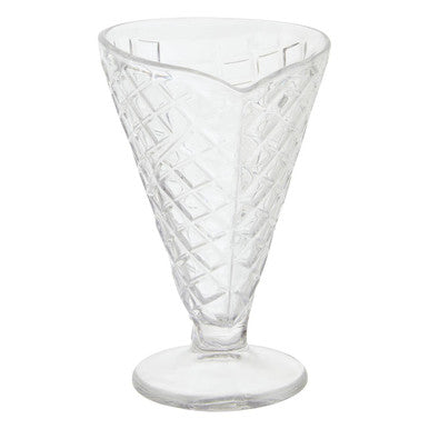 Orsina Torta Tapered Sundae Dishes – Set of 4 Stackable Glassware
