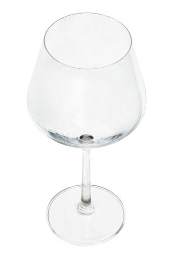 Orsina Crystal Burgundy Wine Glasses – Set of 2 Large Stemmed Goblets