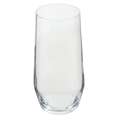 Orsina Ada Crystal Highball Glasses – Set of 4 Modern Cocktail Glassware
