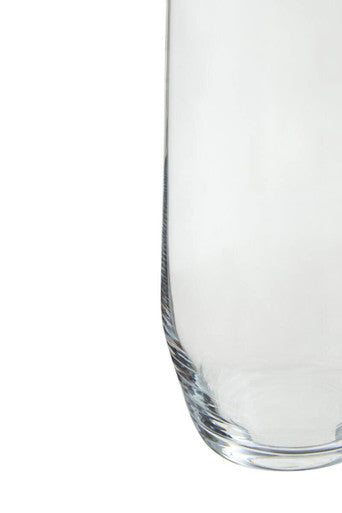Orsina Ada Crystal Highball Glasses – Set of 4 Modern Cocktail Glassware