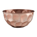 Orsina Ravi Copper Finish Hammered Aluminium Decorative Bowl