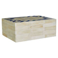 Orsina Bowerbird Blue Large Trinket Box – Hand-Laid Bone Inlay