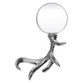 Orsina Stag Antler Magnifying Glass – Nickel Finish Aluminium Desk Tool