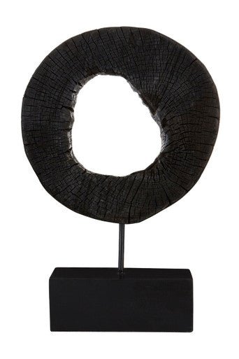 Orsina Fidel Mango Wood Sculpture – Rustic Small Tabletop Decor