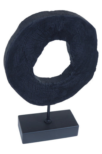 Orsina Fidel Mango Wood Sculpture – Rustic Small Tabletop Decor
