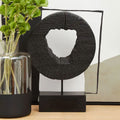 Orsina Fidel Mango Wood Sculpture – Rustic Small Tabletop Decor
