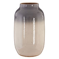 Orsina Domo Grey Earthenware Vase – Handcrafted Minimalist Decor