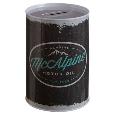 Orsina Hot Rod Large Money Tin – Vintage Metal Garage Savings Bank