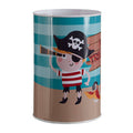 Orsina Pirate Round Money Tin – Kids Coin Bank for Savings