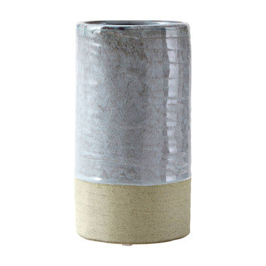 Orsina Caldera Small Grey Ceramic Vase – Nordic Style Minimalist Decor