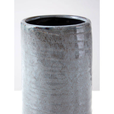 Orsina Caldera Small Grey Ceramic Vase – Nordic Style Minimalist Decor