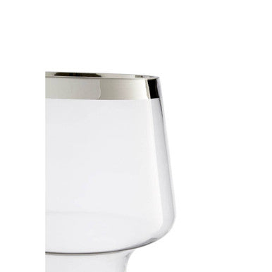 Orsina Verre Glass Vase – Clear Cylindrical Minimalist Home Decor