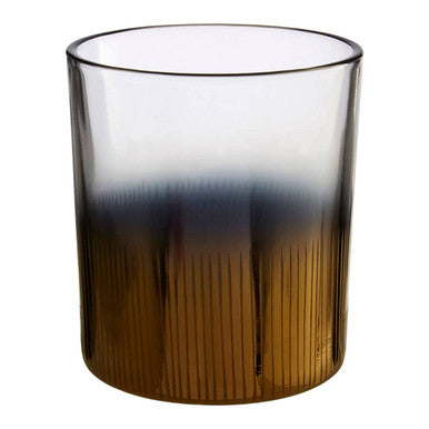 Orsina Gold Glass Tealight Holder – Textured Modern Candleholder