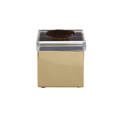 Orsina Black Agate Trinket Box – Small Acrylic Jewelry Storage Case