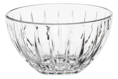 Orsina Beaufort Crystal Small Bowls – Set of 4 Fluted Serving Dishes
