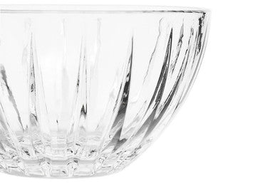 Orsina Beaufort Crystal Small Bowls – Set of 4 Fluted Serving Dishes