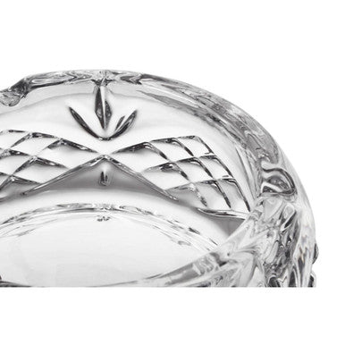 Orsina Beaufort Large Crystal Ashtray – Diamond Cut Glass Decor