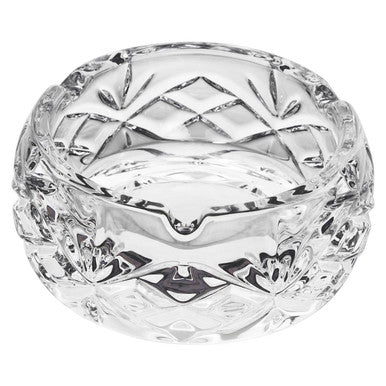 Orsina Beaufort Small Crystal Ashtray – Diamond Cut Glass Decor
