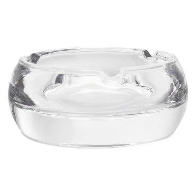 Orsina Beaufort Large Crystal Glass Ashtray – Luxury 3-Rest Design