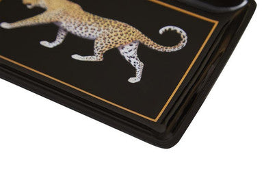 Orsina London Leo Leopard Decorative Tray | Modern Vanity Organizer