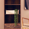 Orsina Asher Large Grey Metal Plant Box – Modern Wall Mounted Planter