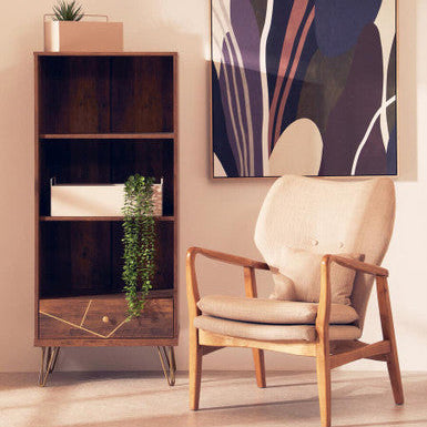 Orsina Asher Large Grey Metal Plant Box – Modern Wall Mounted Planter
