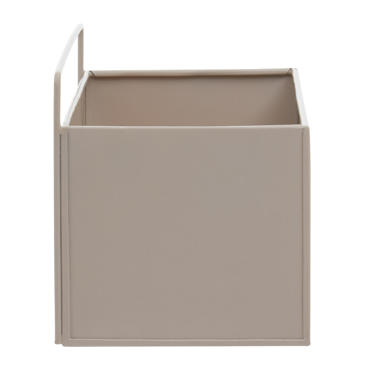 Orsina Asher Wall Plant Box – Grey Natural Metal Indoor Wall Planter