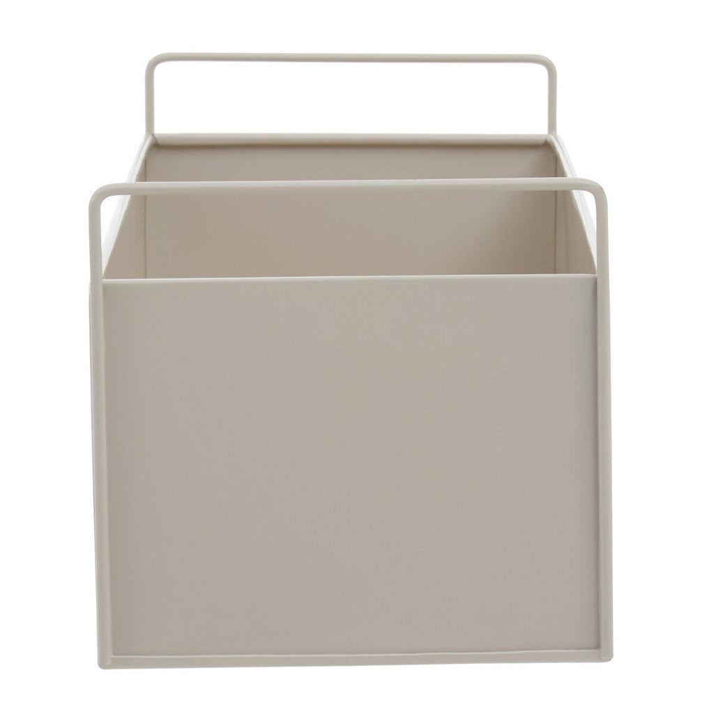 Orsina Asher Large Natural Metal Wall Plant Box – Minimalist Planter