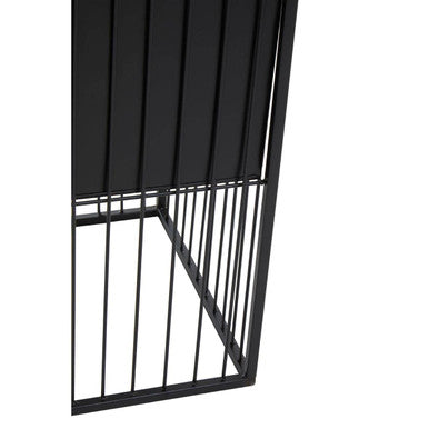 Orsina Alden Black Floor Standing Planter – Modern Iron Plant Stand
