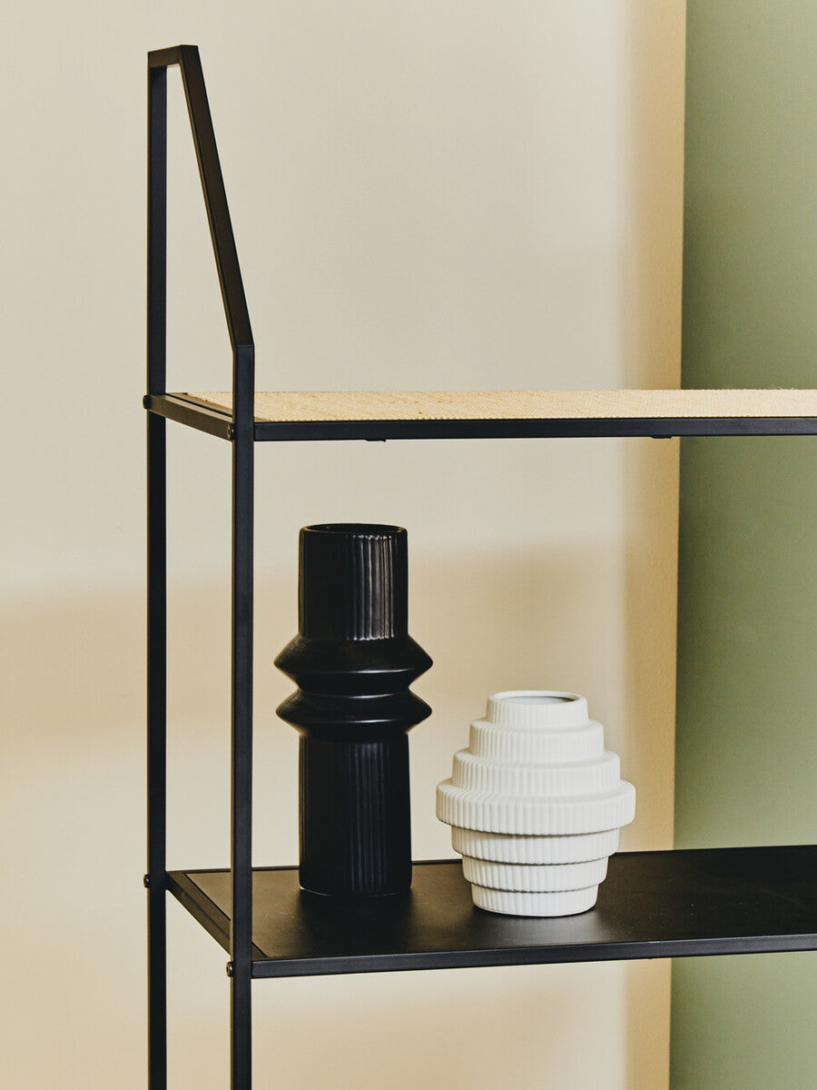Orsina Fabia White Ceramic Vase – Small Step Design Minimalist Decor