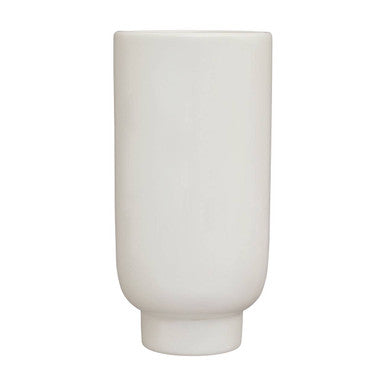 Orsina Viso Large Ceramic Face Vase – Black and White Modern Decor