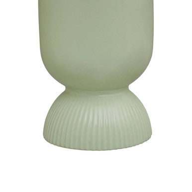 Orsina Fia Sage Green Ceramic Planter – Modern Tapered Indoor Pot