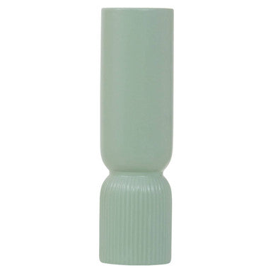 Orsina Fia Sage Green Ceramic Vase – Modern Minimalist Sculptural Decor