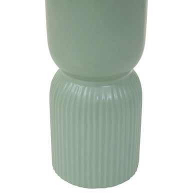 Orsina Fia Sage Green Ceramic Vase – Modern Minimalist Sculptural Decor