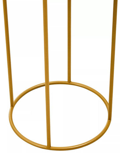 Orsina Trosa Large Floor Standing Planter – Black and Gold Metal