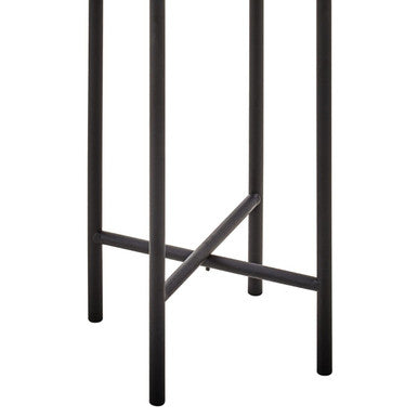 Orsina Trosa Small Grey and Black Metal Floor Standing Planter