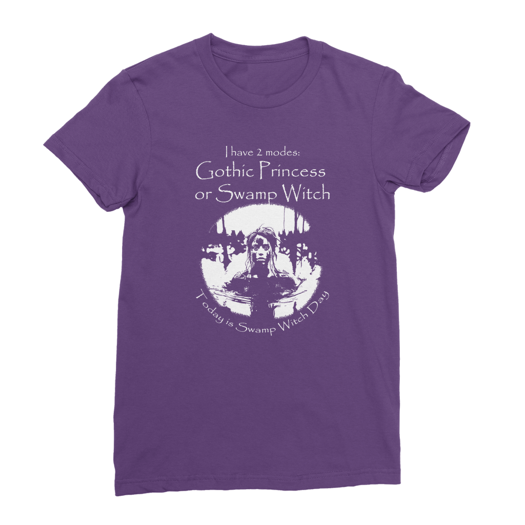 Gothic Attitude Swamp Witch T-Shirt – 100% Cotton Graphic Tee