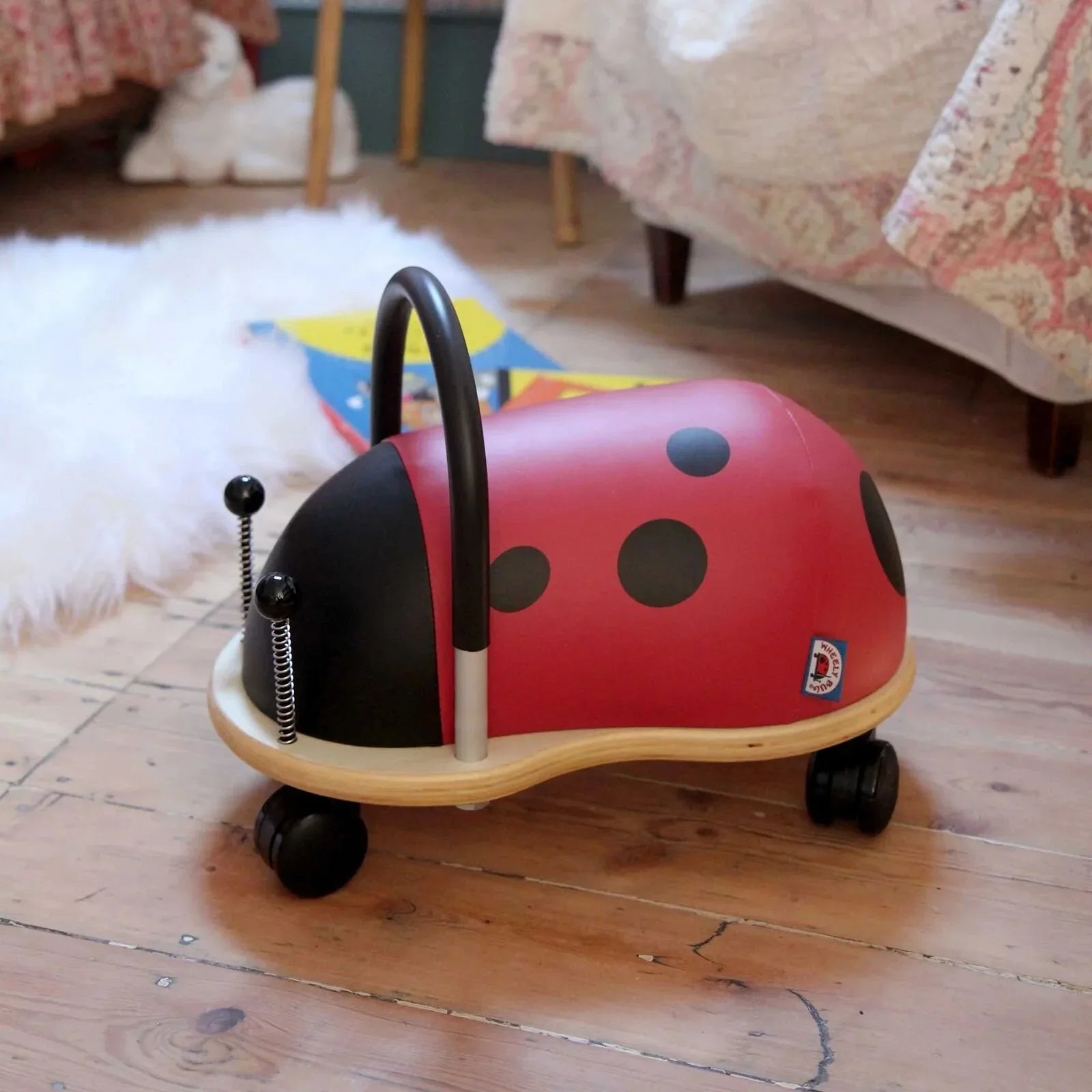 Wheely Bug Small Ride On - Ladybird