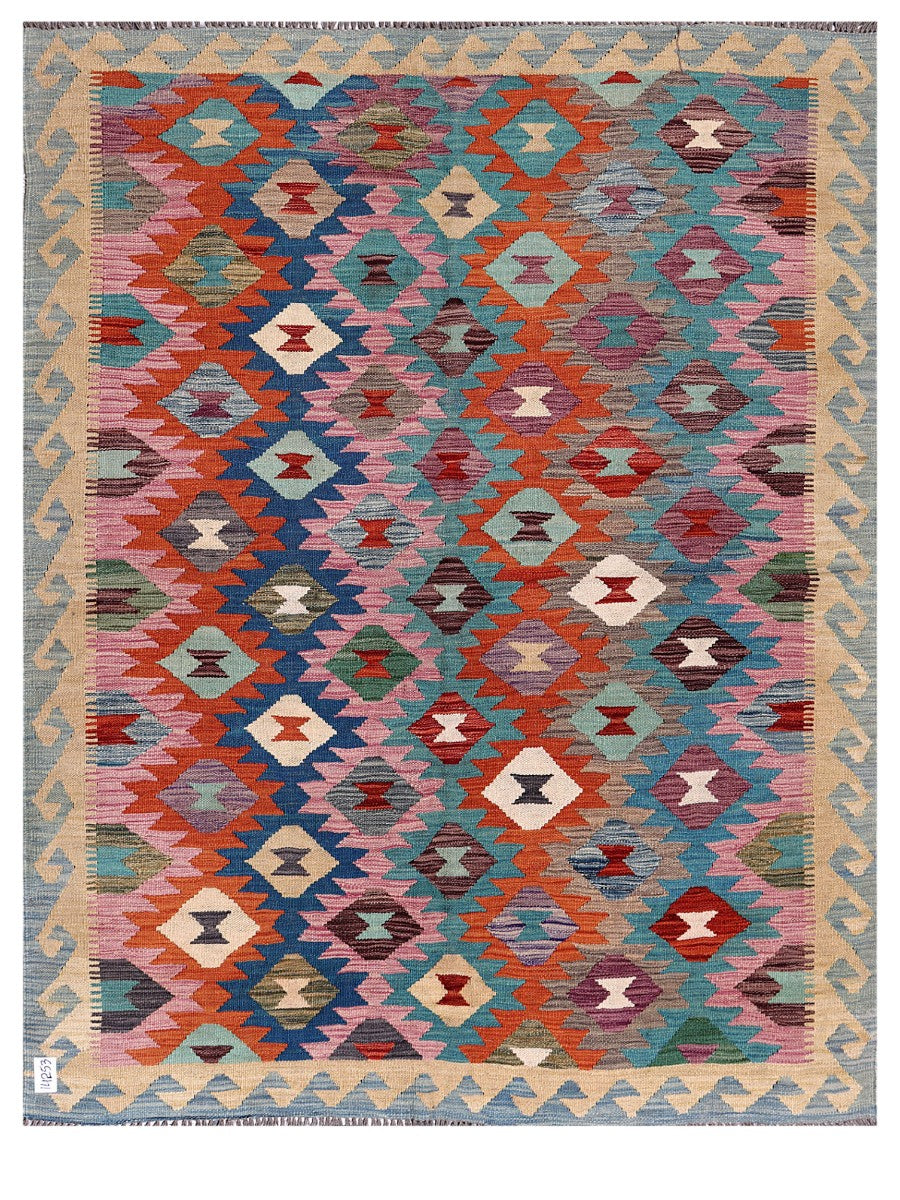 Maimana Kilim - 197 x 157 cm