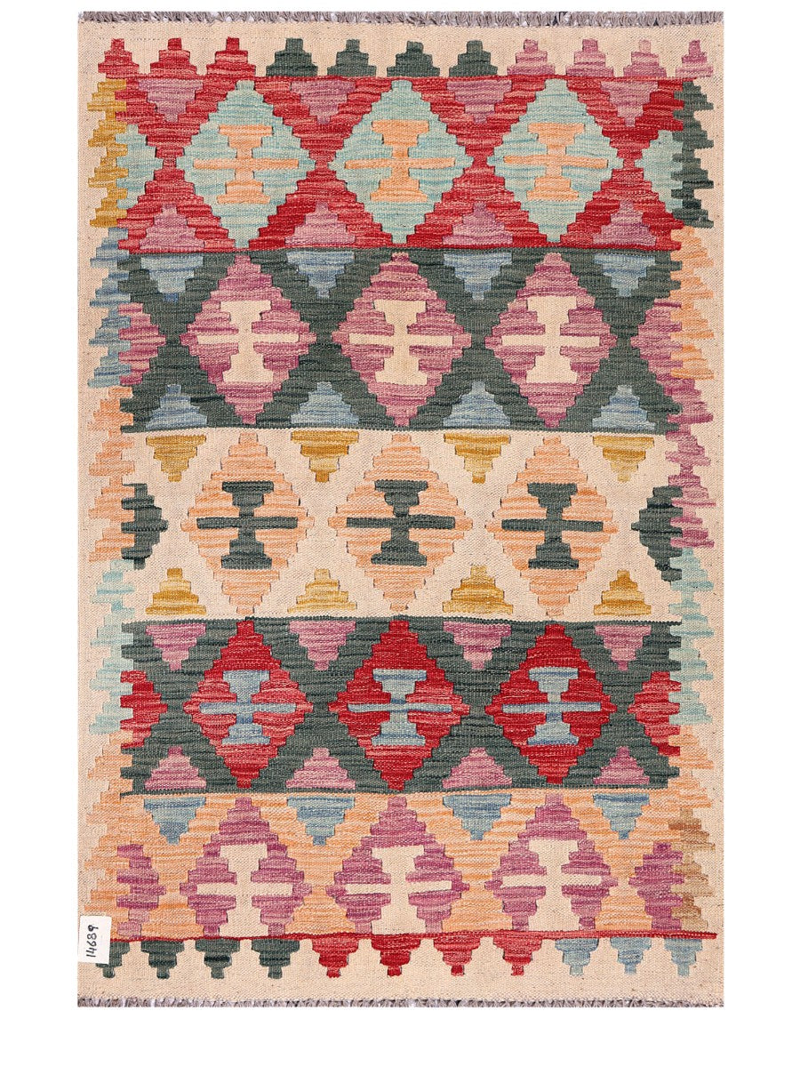 Maimana Kilim - 143 x 96 cm