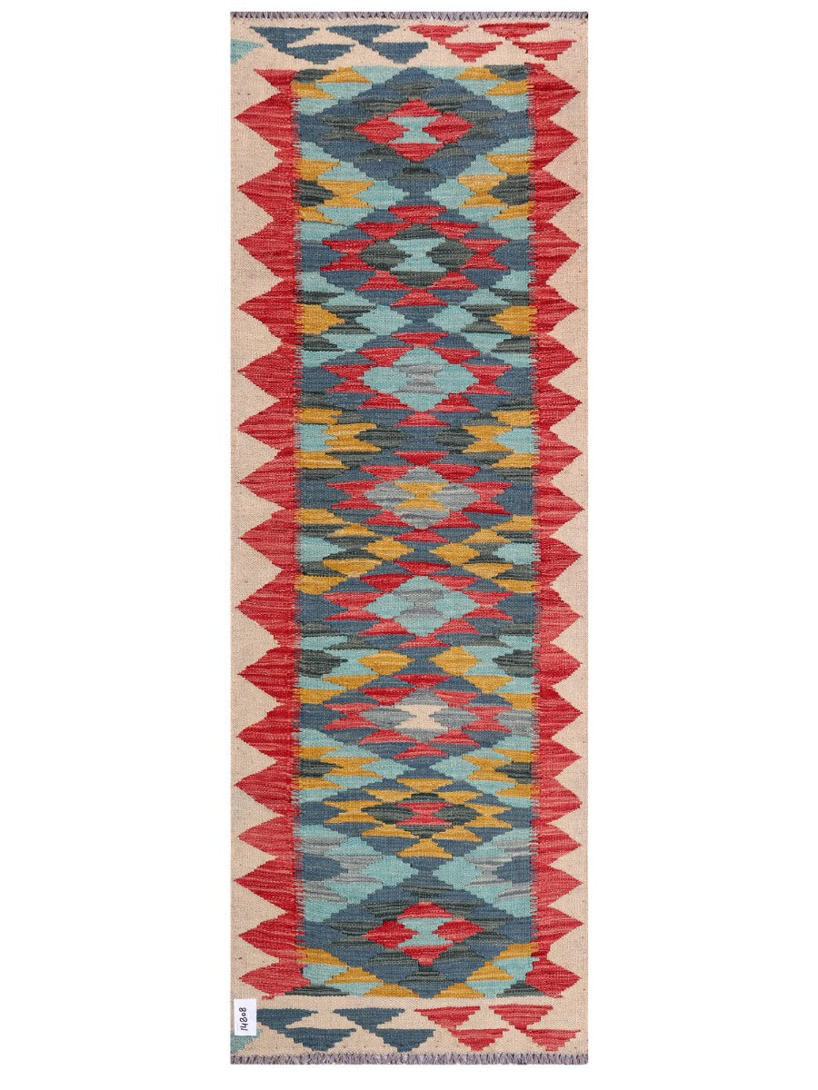 Maimana Kilim - 195 x 68 cm