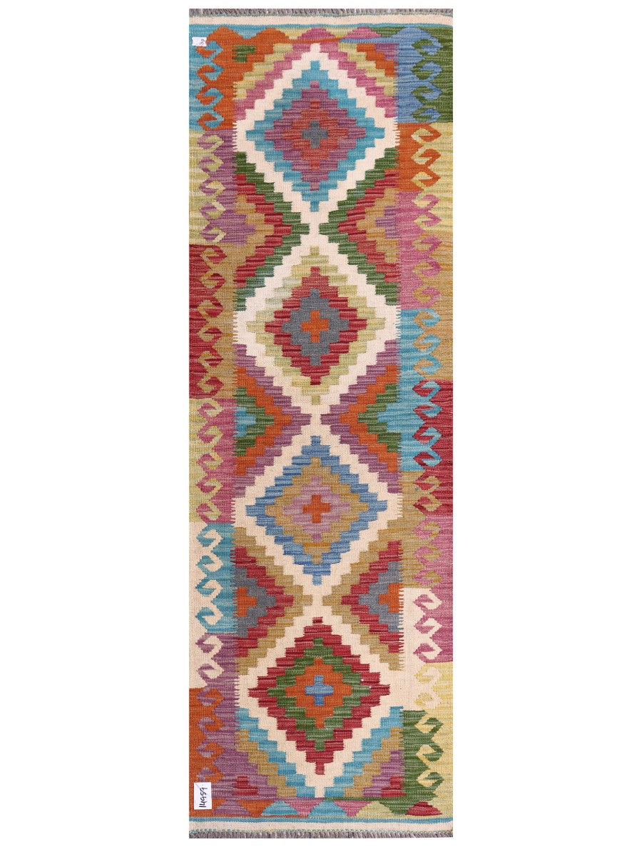 Maimana Kilim - 202 x 66 cm