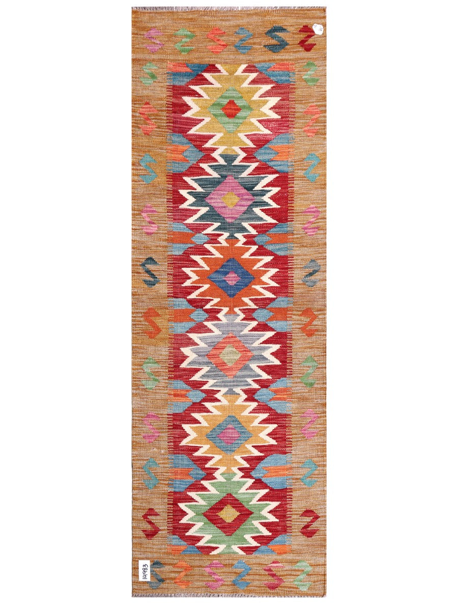 Maimana Kilim - 195 x 66 cm