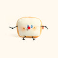 LuLuFun Studio Kawaii Toast Bread Plush AirPods Case and Bag Charm
