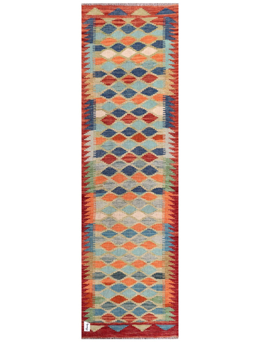 Maimana Kilim - 213 x 63 cm