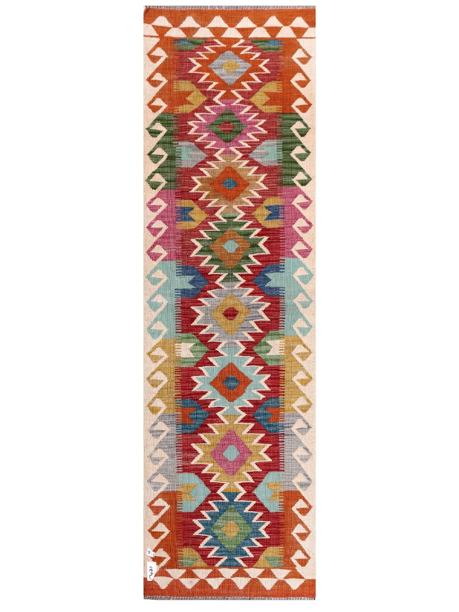 Maimana Kilim - 205 x 61 cm