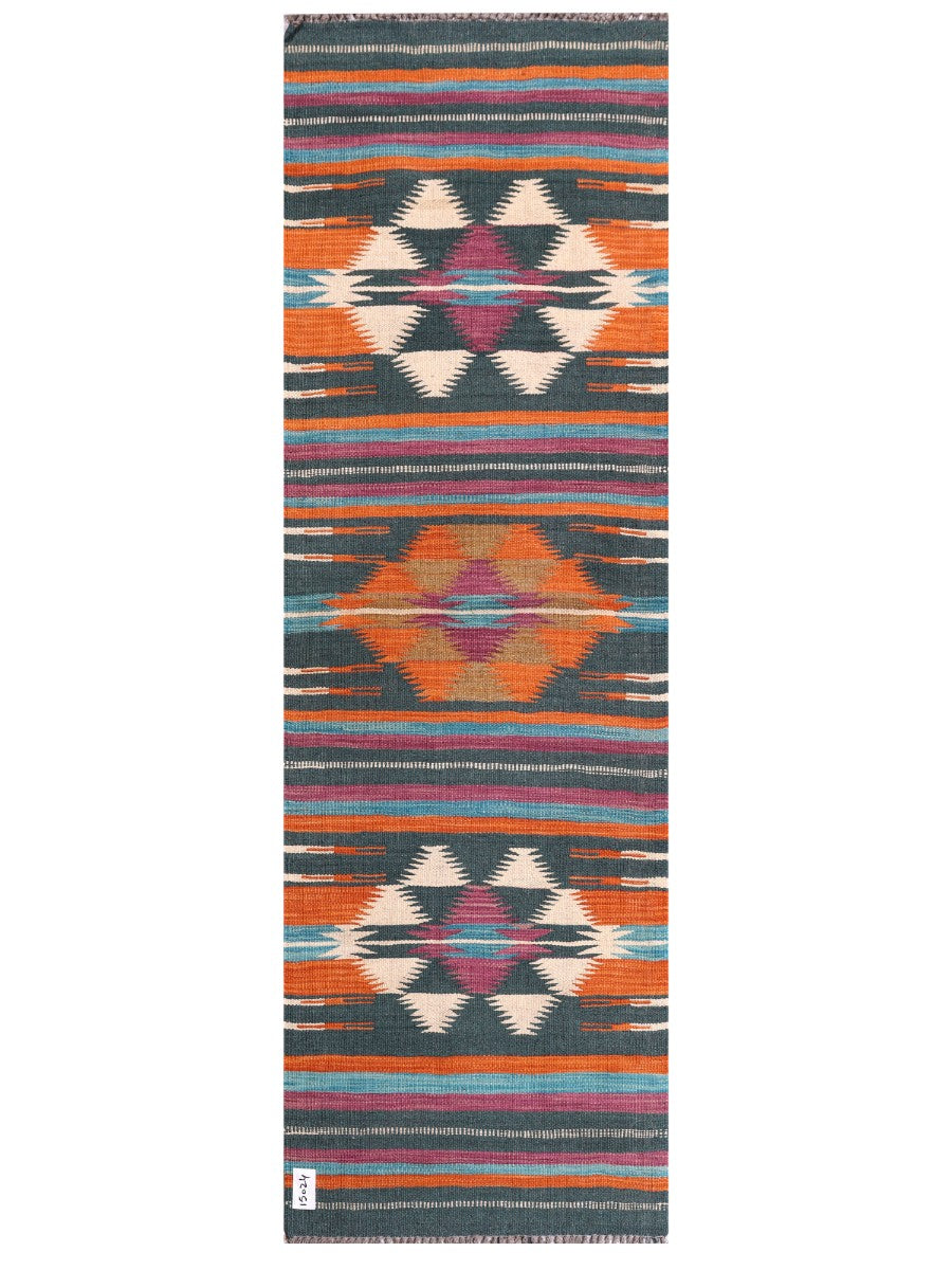 Maimana Kilim - 196 x 63 cm
