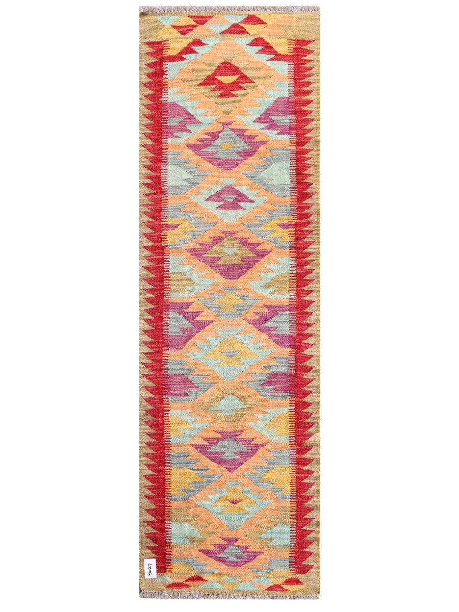 Maimana Kilim - 202 x 63 cm