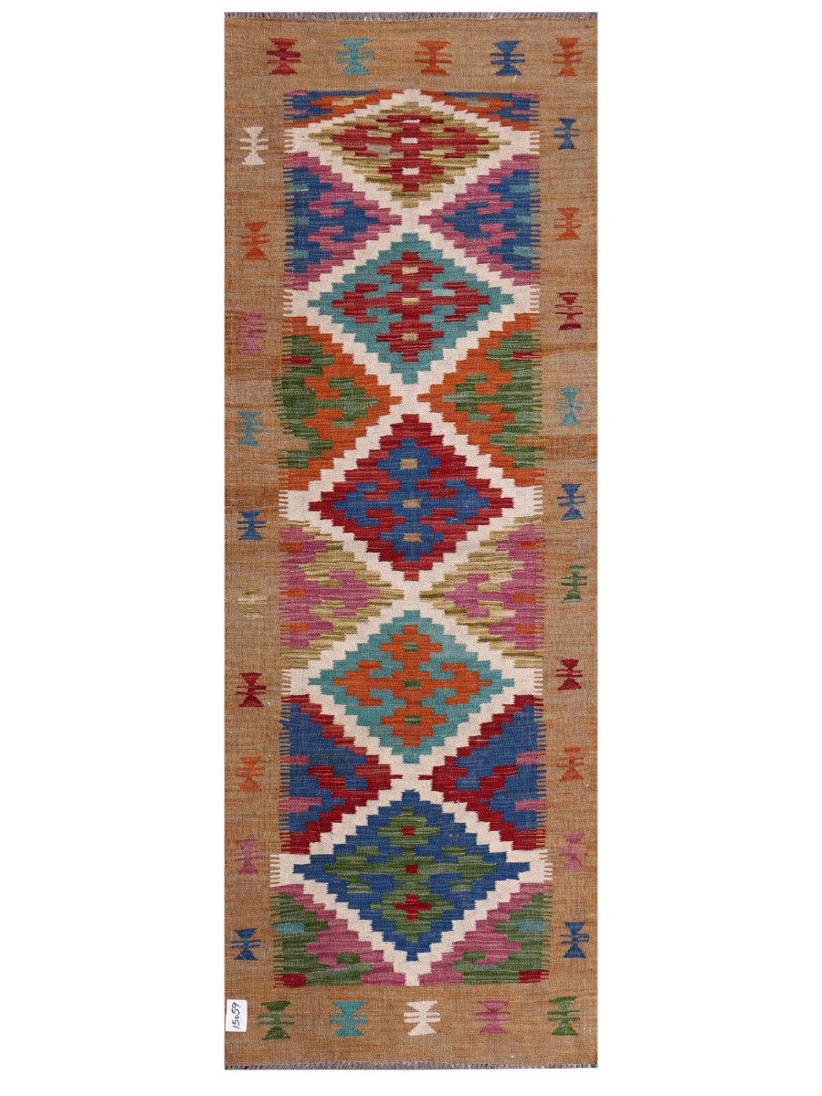 Maimana Kilim - 196 x 71 cm